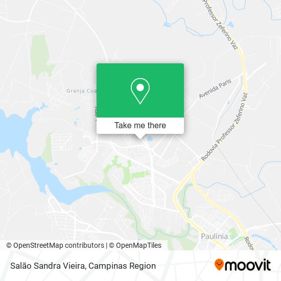 Salão Sandra Vieira map