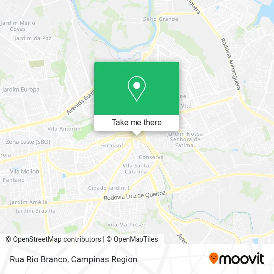 Rua Rio Branco map