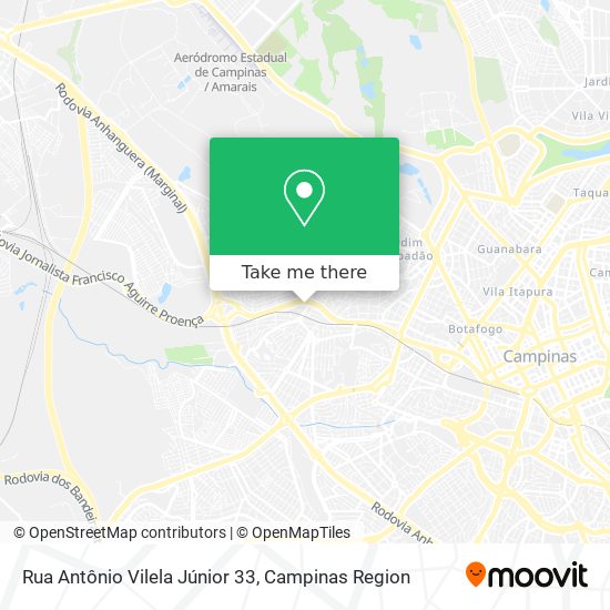 Rua Antônio Vilela Júnior 33 map