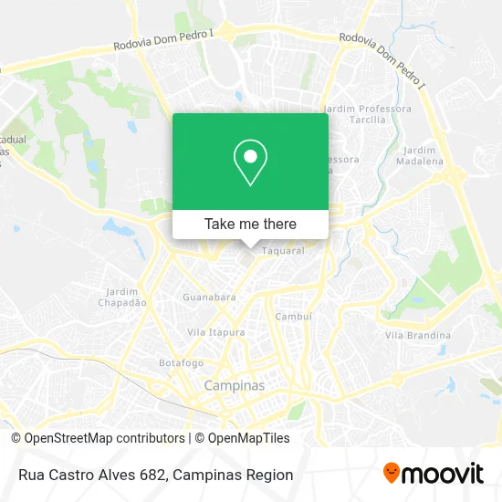 Rua Castro Alves 682 map