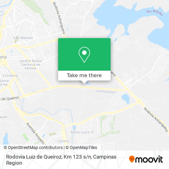 Rodovia Luiz de Queiroz, Km 123 s / n map