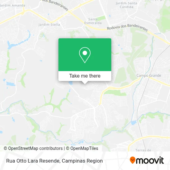 Rua Otto Lara Resende map