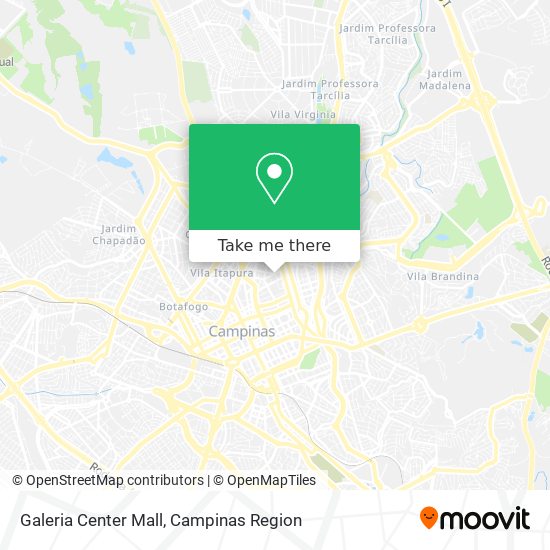 Galeria Center Mall map