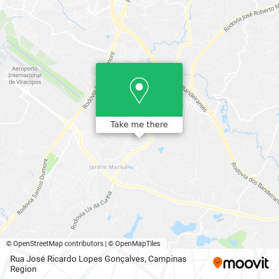 Rua José Ricardo Lopes Gonçalves map