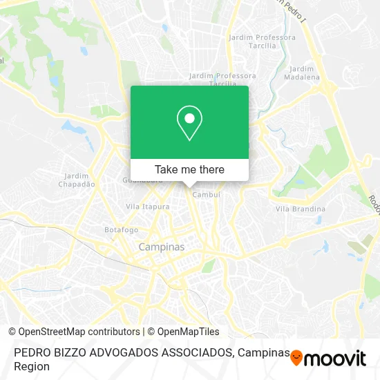 PEDRO BIZZO ADVOGADOS ASSOCIADOS map