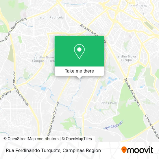 Rua Ferdinando Turquete map