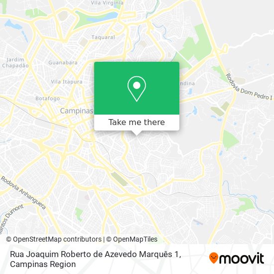 Rua Joaquim Roberto de Azevedo Marquês 1 map