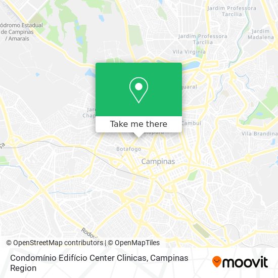 Condomínio Edifício Center Clinicas map