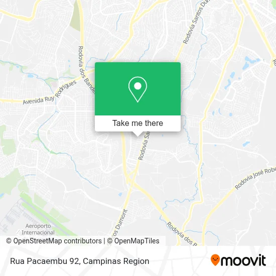 Rua Pacaembu 92 map