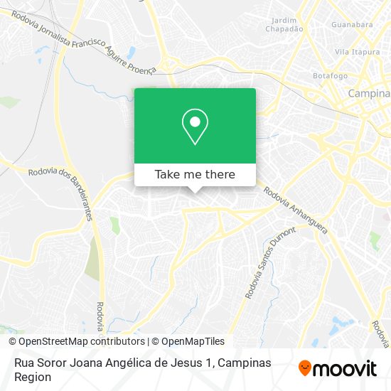 Rua Soror Joana Angélica de Jesus 1 map