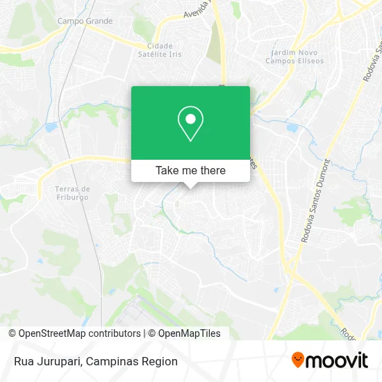 Rua Jurupari map