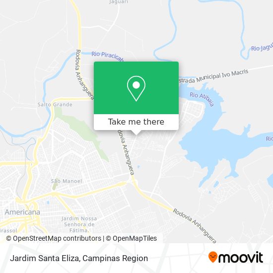 Mapa Jardim Santa Eliza