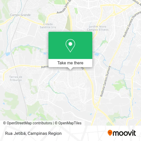 Rua Jetibá map