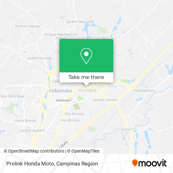 Prolink Honda Moto map