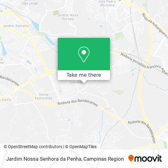 Jardim Nossa Senhora da Penha map