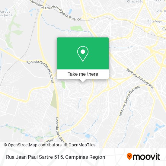 Rua Jean Paul Sartre 515 map