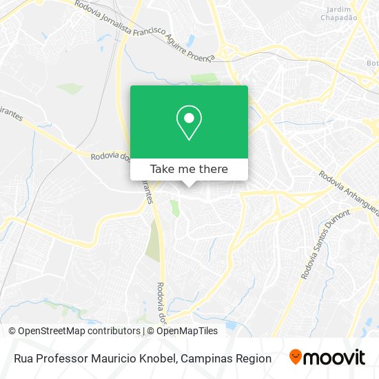 Rua Professor Mauricio Knobel map
