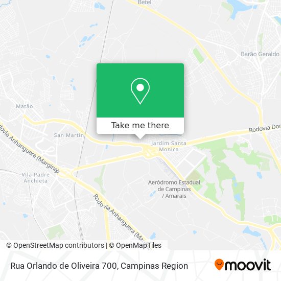 Rua Orlando de Oliveira 700 map