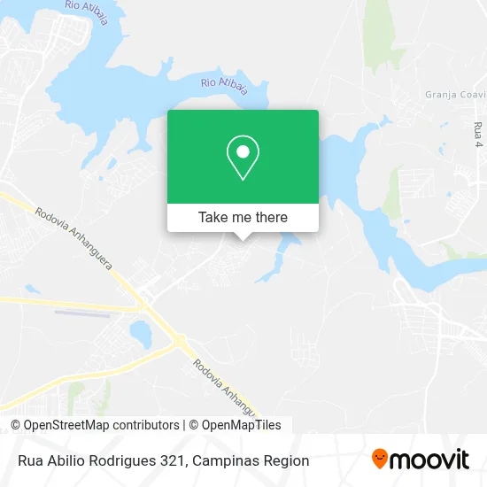 Rua Abilio Rodrigues 321 map