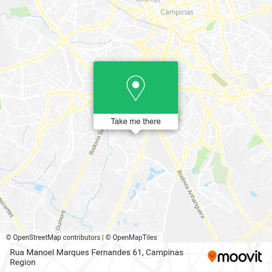 Rua Manoel Marques Fernandes 61 map