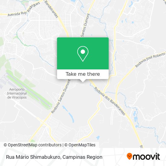 Rua Mário Shimabukuro map