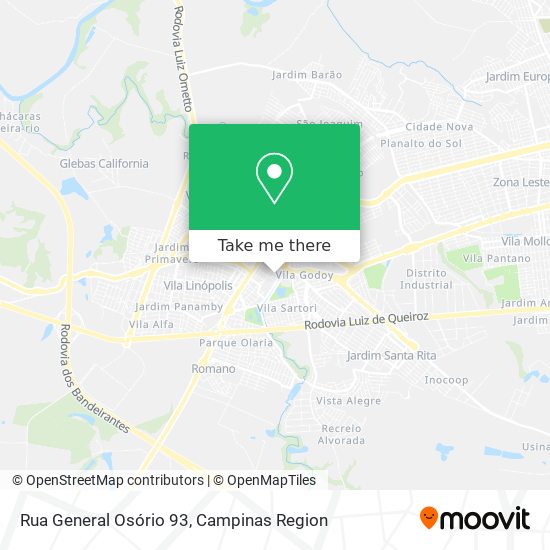 Rua General Osório 93 map