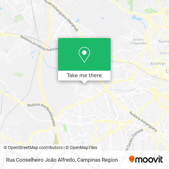 Rua Conselheiro João Alfredo map