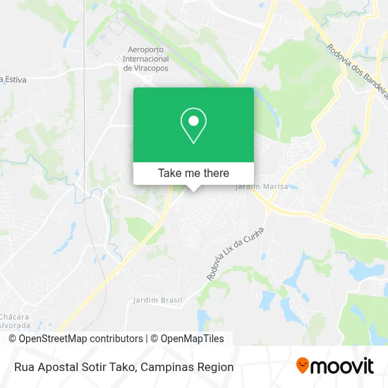 Rua Apostal Sotir Tako map