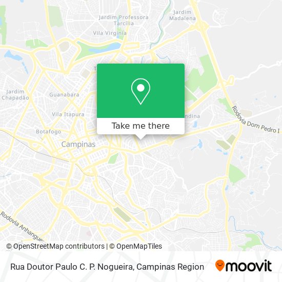 Rua Doutor Paulo C. P. Nogueira map