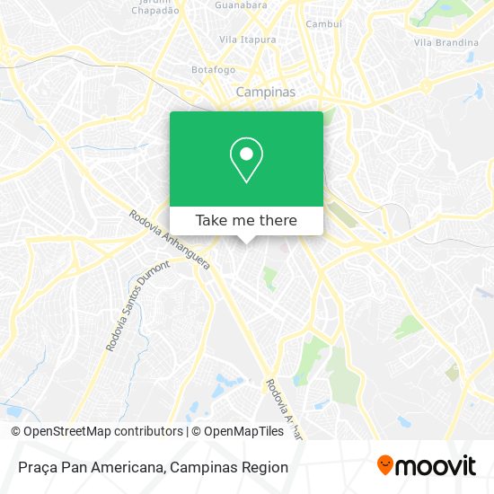 Praça Pan Americana map