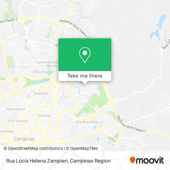 Rua Lúcia Helena Zampieri map