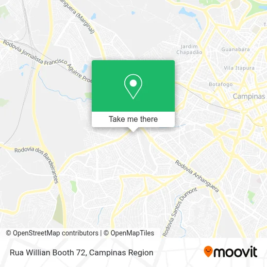 Rua Willian Booth 72 map
