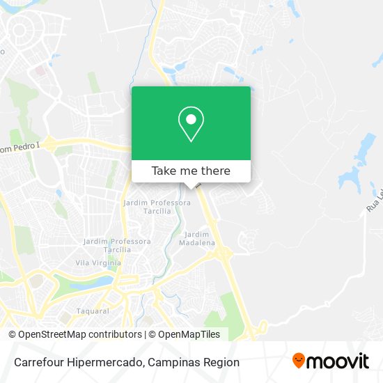 Mapa Carrefour Hipermercado