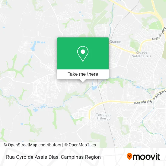 Rua Cyro de Assis Dias map