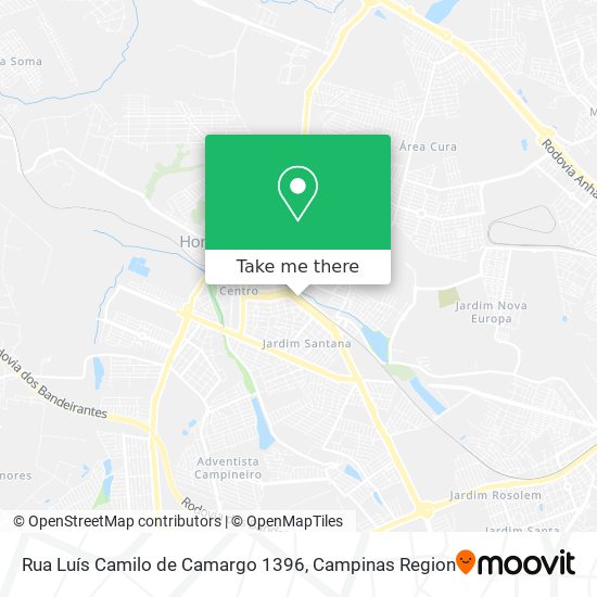 Rua Luís Camilo de Camargo 1396 map