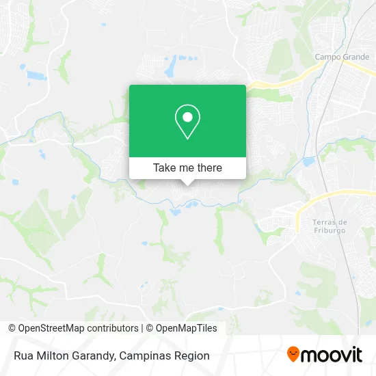 Rua Milton Garandy map