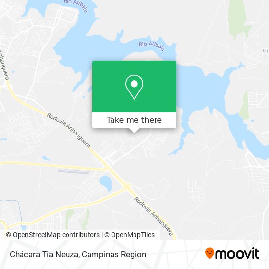 Chácara Tia Neuza map