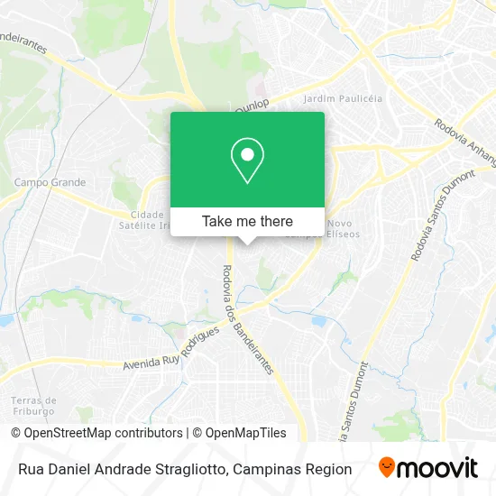 Rua Daniel Andrade Stragliotto map