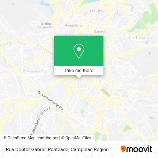 Rua Doutor Gabriel Penteado map