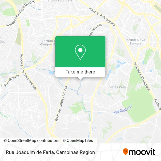 Rua Joaquim de Faria map