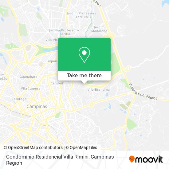 Condomínio Residencial Villa Rimini map