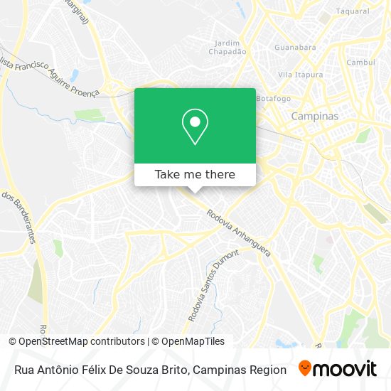 Rua Antônio Félix De Souza Brito map