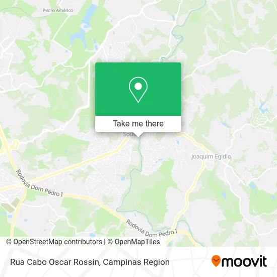 Rua Cabo Oscar Rossin map