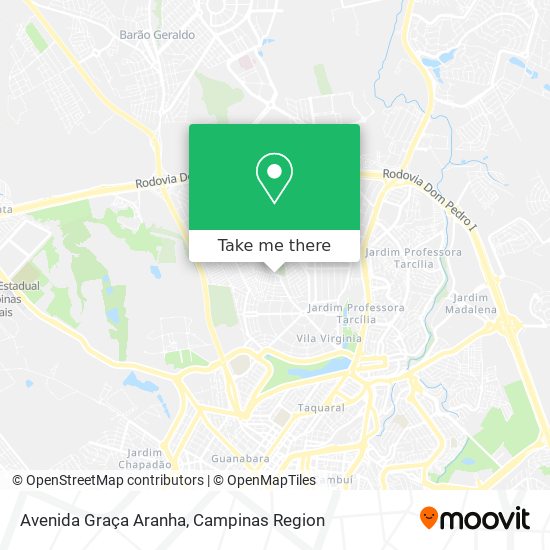 Avenida Graça Aranha map