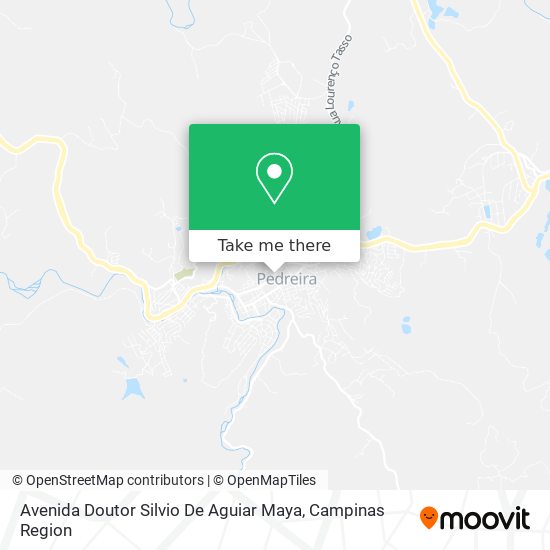 Avenida Doutor Silvio De Aguiar Maya map