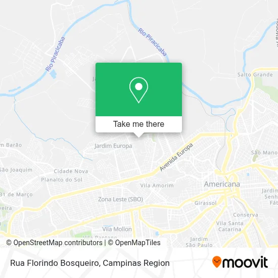 Rua Florindo Bosqueiro map