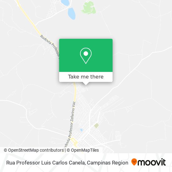 Rua Professor Luis Carlos Canela map