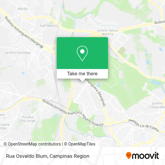Rua Osvaldo Blum map