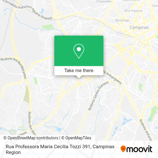 Rua Professora Maria Cecília Tozzi 391 map