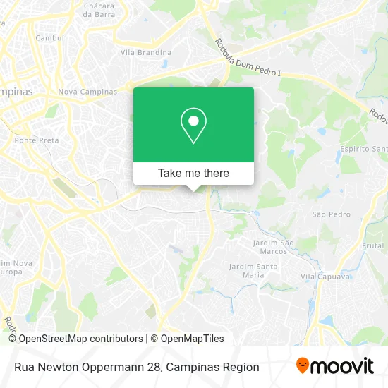 Rua Newton Oppermann 28 map